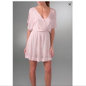 MLH Black Beaded Crossover Dress